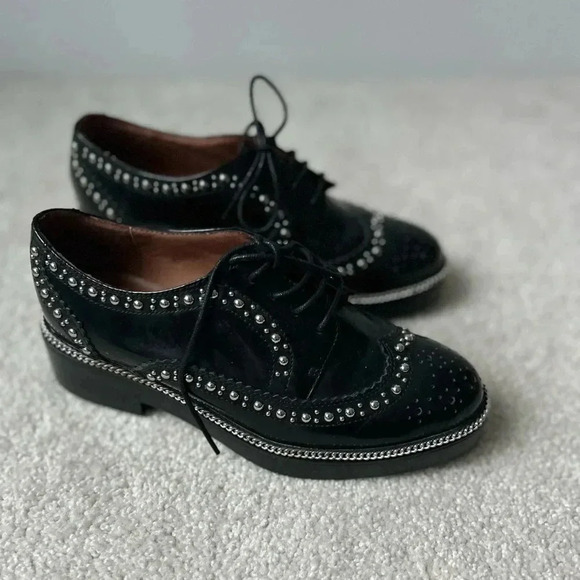 Jeffrey Campbell Bartok Oxford studs shoes loafers - Picture 1 of 12